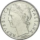 100 лир 1991 [Италия]