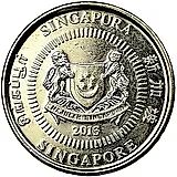 50 центов 2013-2018 [Сингапур]