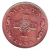 1 цент 1975 [Мальта]