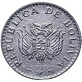 5 сентаво 1987 [Боливия]