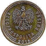 5 грошей 2016 [Польша]