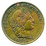 20 сентаво 1955 [Перу]