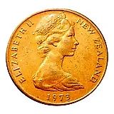 2 цента 1973 [Новая Зеландия]