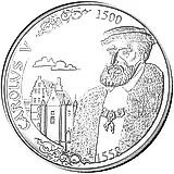 500 франков 2000, Карл V [Бельгия]