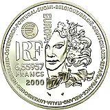 6.55957 франков 2000, Стили искусства Европы - Классика и барокко [Франция]