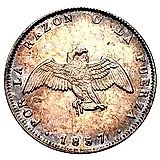 ½ десимо 1851-1859 [Чили]