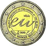 2 евро 2010, Председательство Бельгии в Европейском Союзе [Бельгия]
