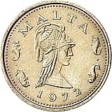 2 цента 1972 [Мальта]