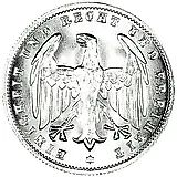 500 марок 1923, F, знак монетного двора "F" — Штутгарт [Германия]