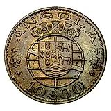 10 эскудо 1970 [Ангола]