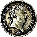 ¼ франка 1807-1808 [Франция]