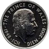 5 фунтов 2008, принц Чарльз [Великобритания]