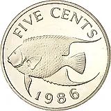 5 центов 1986 [Бермудские Острова]