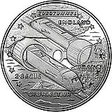 2.8 экю 1993, евротоннель [Гибралтар]