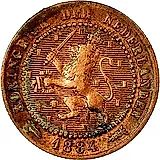1 цент 1884 [Нидерланды]