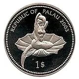 1 доллар 2003, Защита морской жизни- Косатка [Палау]