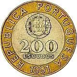 200 эскудо 1991 [Португалия]