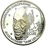 15 ЭКЮ 1992, Жан Моне [Франция]