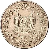 100 центов 1988 [Суринам]