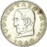 1000 марок 1960, 100 лет валютной системе Снелльмана [Финляндия]