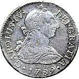 2 реала 1789-1791 [Перу]
