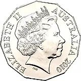 50 центов 2010, день Австралии [Австралия]