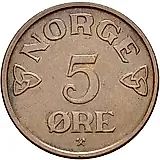 5 эре 1955 [Норвегия]