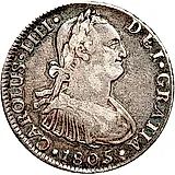 4 реала 1791-1808 [Перу]