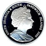 2 фунта 2000, 225 лет со дня открытия Южной Георгии [Южная Георгия и Южные Сандвичевы Острова]