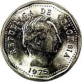 50 сентаво 1975 [Колумбия]
