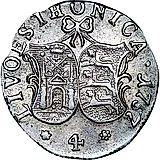 4 копейки 1757, ливонез