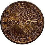 5 сентаво 1943 [Никарагуа]