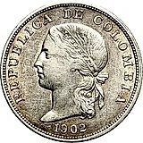 50 сентаво 1902 [Колумбия]