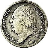 ½ франка 1816-1824 [Франция]