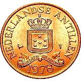 2½ цента 1970-1978 [Нидерландские Антильские острова]