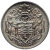 10 центов 1967 [Гайана]