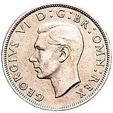 ½ кроны 1947-1948 [Великобритания]