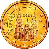 2 евроцента 1999-2009 [Испания]