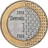 3 евро 2018, 100 лет окончанию Первой мировой войны [Словения]