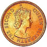 ½ Cent 1955-1958 [Eastern Caribbean]