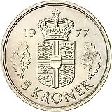 5 крон 1977 [Дания]