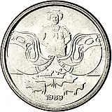 1 сентаво 1989 [Бразилия]