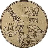 2½ евро 2014, ЮНЕСКО - Коимбрский университет [Португалия]