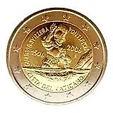 2 евро 2006, 500 лет как Швейцарская Гвардия охраняет Папу Римского [Ватикан]