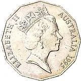 50 центов 1995, 50 лет со дня окончания Второй Мировой войны [Австралия]