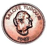 1 сенити 1967 [Тонга]
