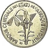 100 франков 1987 [Западная Африка (BCEAO)]