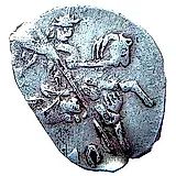 копейка Лжедмитрия I 1605-1606, МО [Москва]