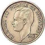 100 франков 1956 [Монако]