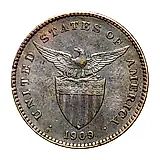 1 сентаво 1909 [Филиппины]